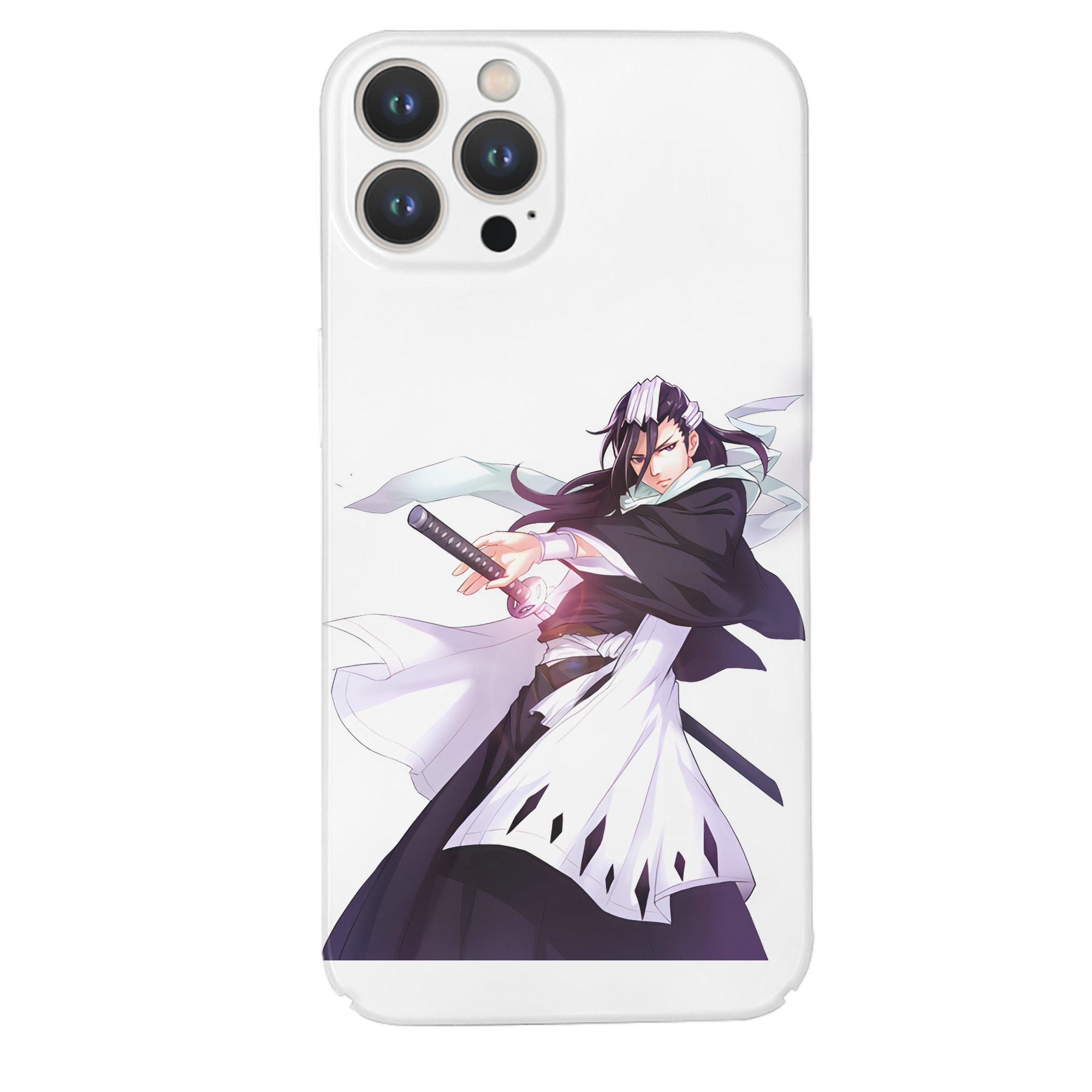 （画像用） ブリーチ くちき びゃくや BLEACH Kuchiki Byakuya 【iPhone 14シリーズ対応】ハードケース